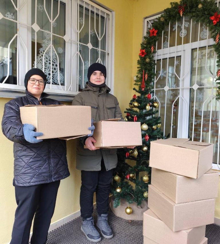 Гимназическая благотворительная акция «Счастливого Рождества» прошла успешно!