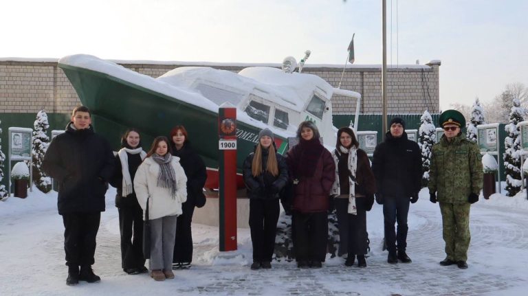 В гостях у пограничной группы